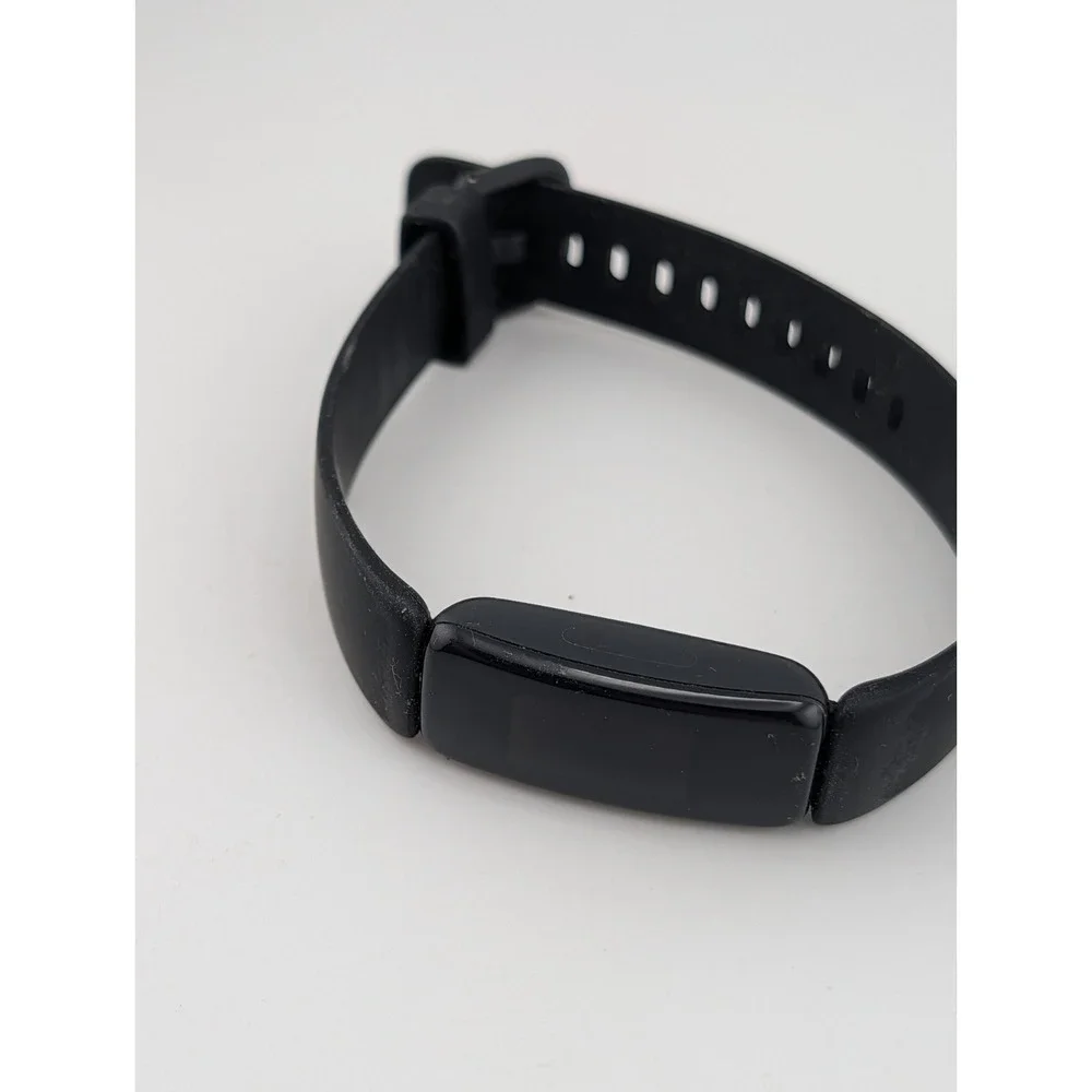 Fitbit Inspire 2 Activity Tracker FB418 Black Large Band w/ Charger- Works